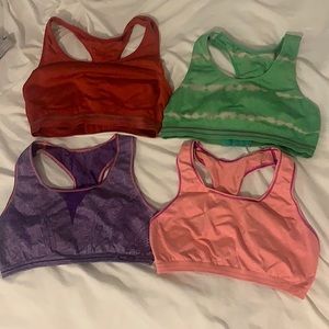 Amanka and Champion sports bras